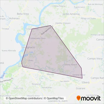 Empresa Henning coverage area map