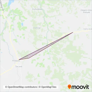 Forestal MDM S.R.L. - Sol del Norte coverage area map
