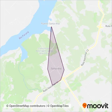 Empresa Simón Maceta coverage area map