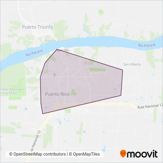 Grupo Kenia coverage area map