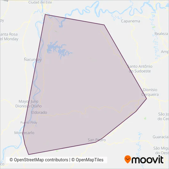 Kruse coverage area map