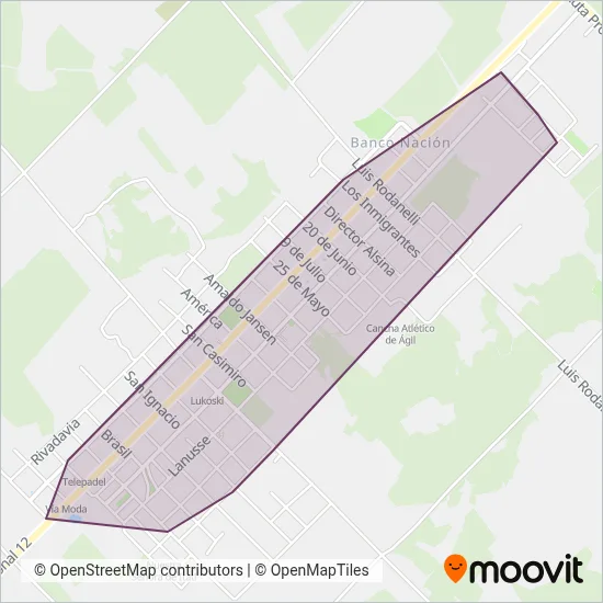 Don Carlos coverage area map