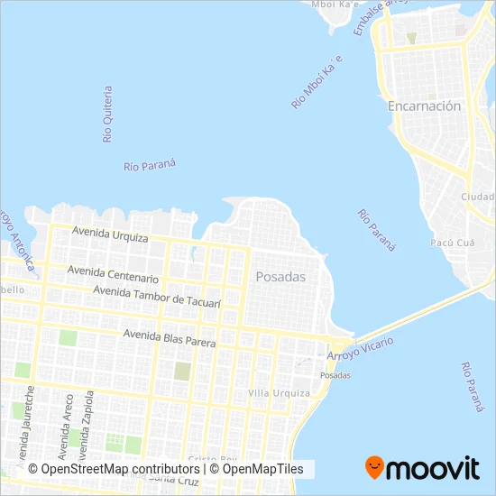 Mapa del área de cobertura de El Once