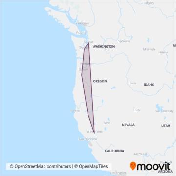 FlixBus-us coverage area map