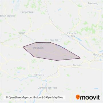 Mobilbüro & Verkehrsmanagement GmbH coverage area map