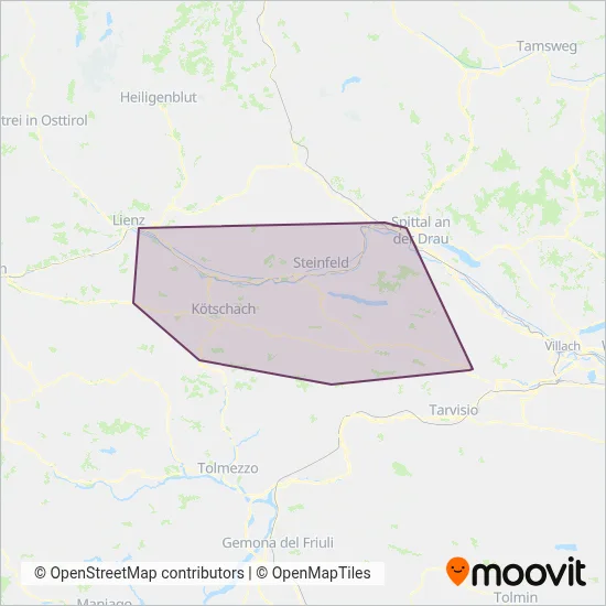 Mobilbüro & Verkehrsmanagement GmbH coverage area map