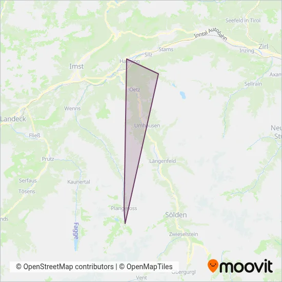 Auderer GmbH & Co KG coverage area map