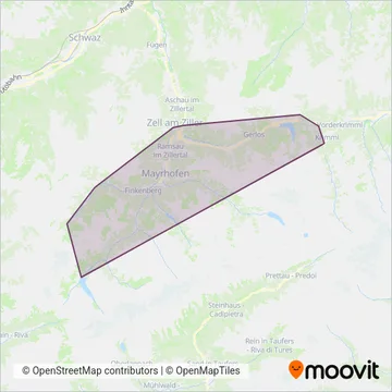 Christophorus Busbetriebs GmbH coverage area map
