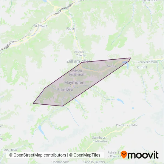 Christophorus Busbetriebs GmbH Verbundsgebiet