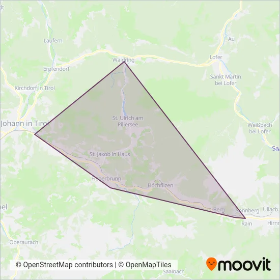 Dödlinger Touristik GmbH coverage area map