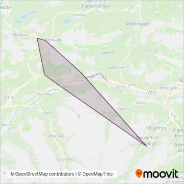 Tyroltours GmbH coverage area map