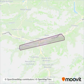 Salzburger Mietwagen und Reiseservice GmbH coverage area map