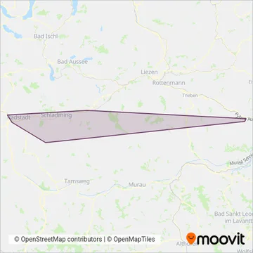Planai-Hochwurzen-Bahnen GmbH coverage area map