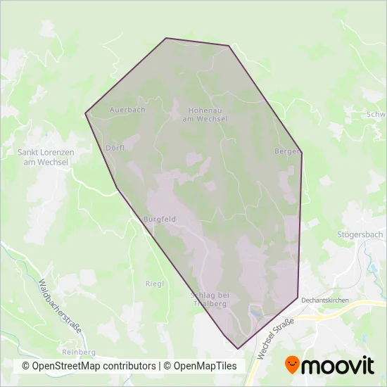 Franz Binder coverage area map