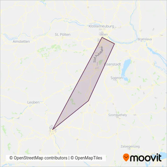Dr. Richard Linien GmbH & Co KG coverage area map