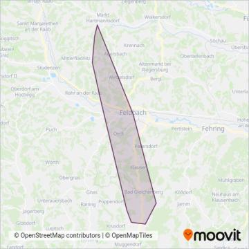 Wolf Reisen GmbH coverage area map