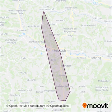 Wolf Reisen GmbH coverage area map