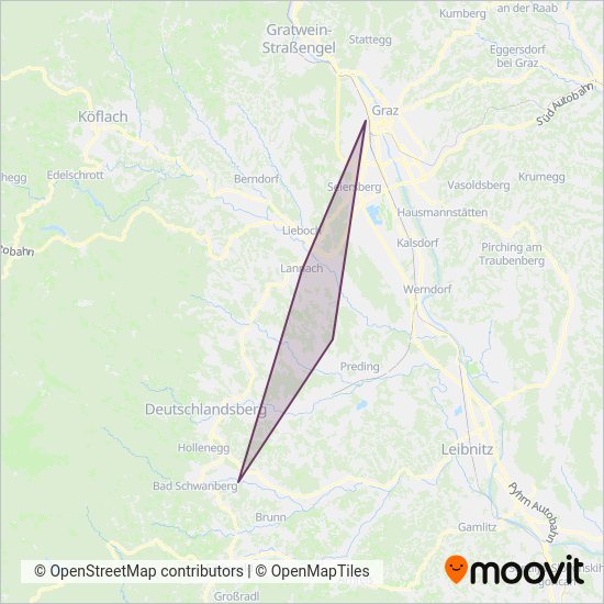 Graz-Köflacher Bahn und Busbetrieb GmbH Verbundsgebiet