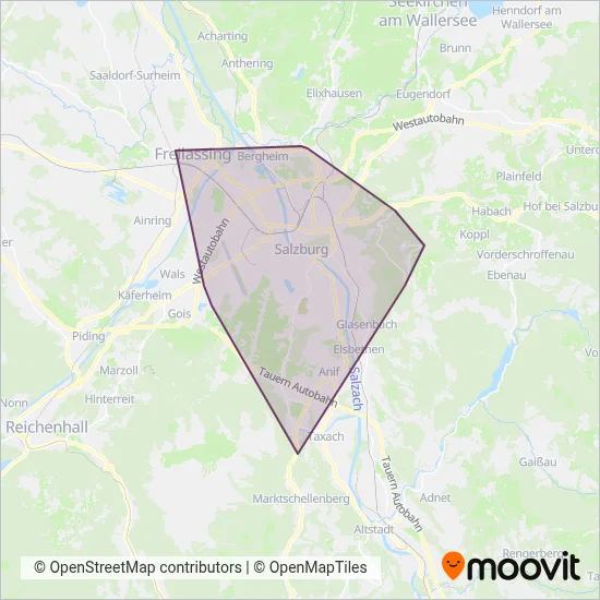 Albus coverage area map