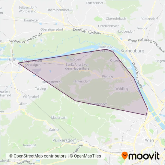 Dr. Richard/ZuklinBus coverage area map