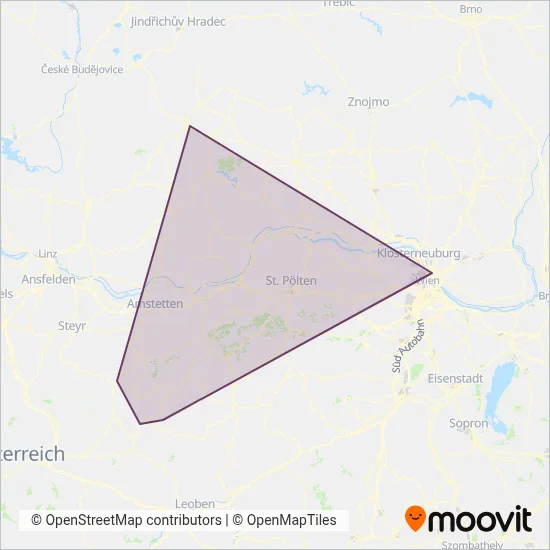 N-Bus GmbH coverage area map
