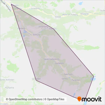 mbsBus GmbH coverage area map