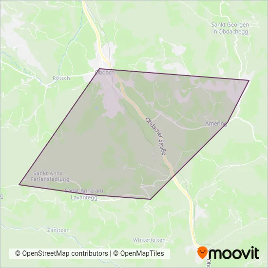 NSM Taxi GmbH coverage area map