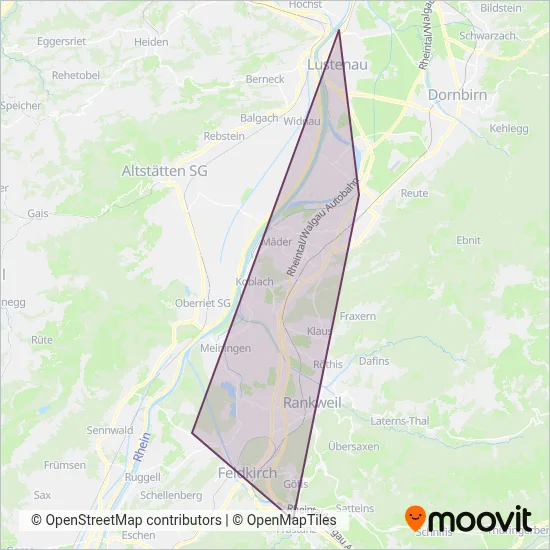 Postbus Feldkirch Verbundsgebiet