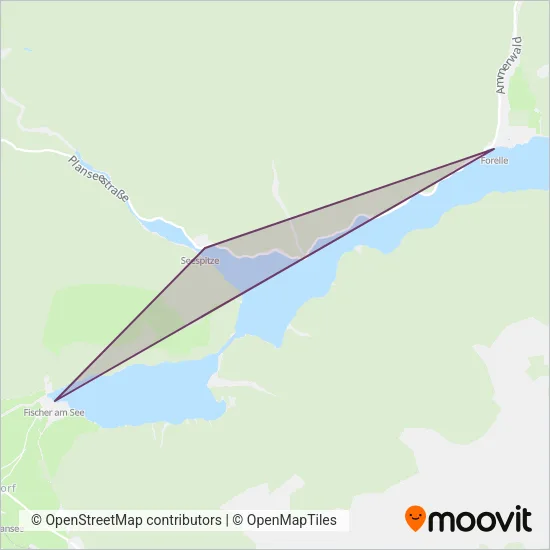 Hotel Fischer am See coverage area map