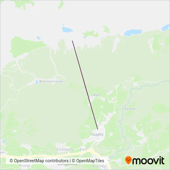 Die Tauplitz Bergbahnen GmbH coverage area map