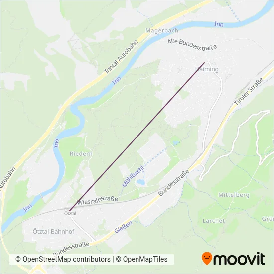 Österreichische Postbus Aktiengesellschaft Verbundsgebiet