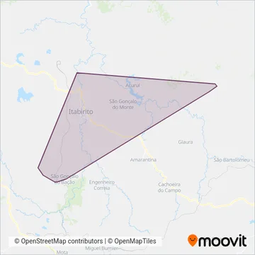 Serra Verde coverage area map