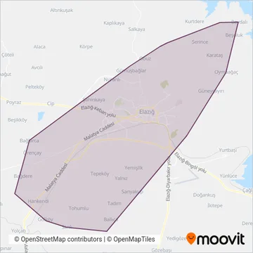 EBUAŞ coverage area map