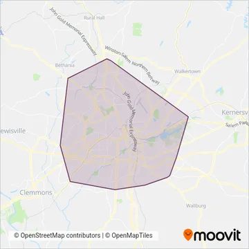 WSTA coverage area map