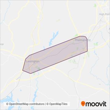 Davidson County coverage area map