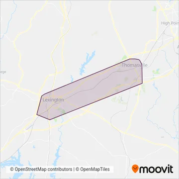 Davidson County coverage area map