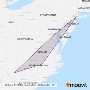 FlixBus-us coverage area map