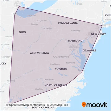 Greyhound-us coverage area map
