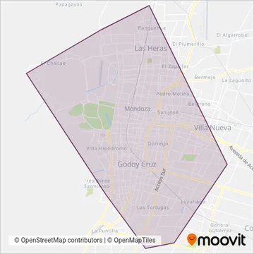 Grupo 300 coverage area map