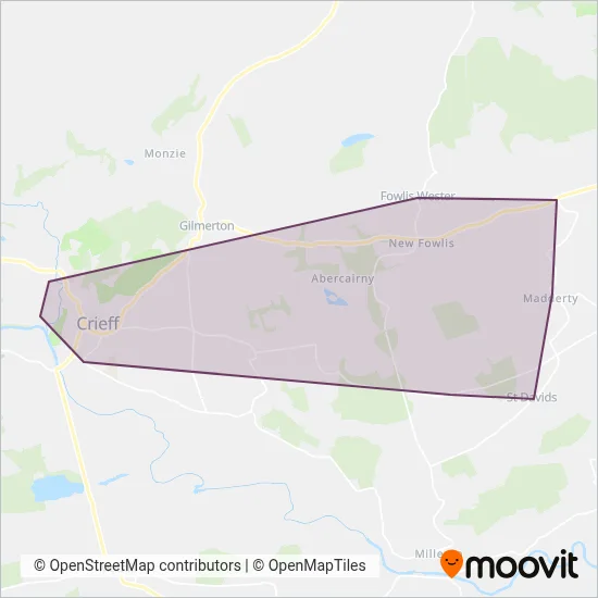 Burnbrae Garage coverage area map