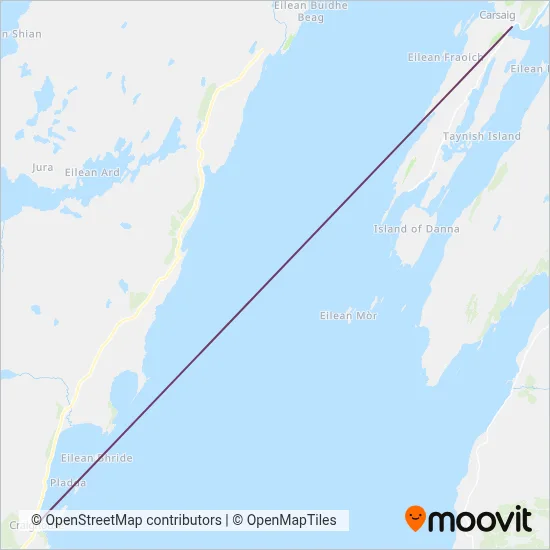 Islay Sea Safari coverage area map