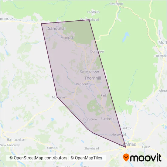 W Brownrigg coverage area map