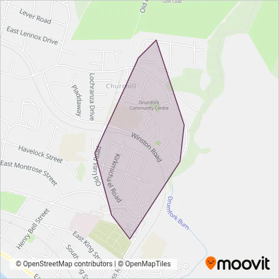 Wilson's of Rhu coverage area map