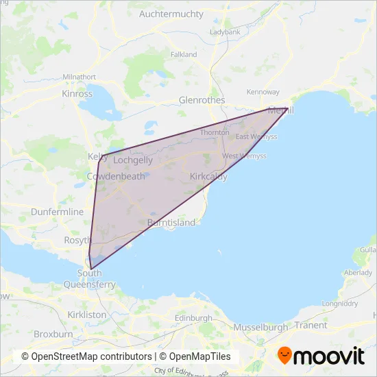 Bay Travel coverage area map