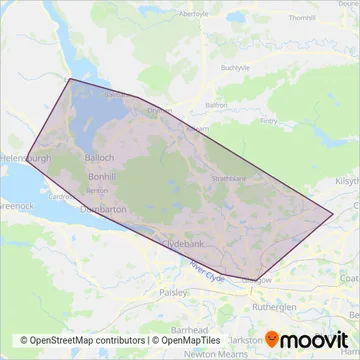 McColls Travel coverage area map