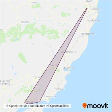 Xplore Dundee coverage area map