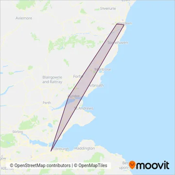 Xplore Dundee coverage area map