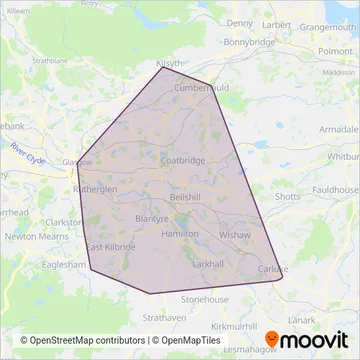 JMB Travel coverage area map
