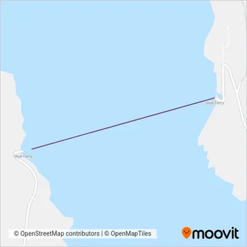 Skye Ferry coverage area map