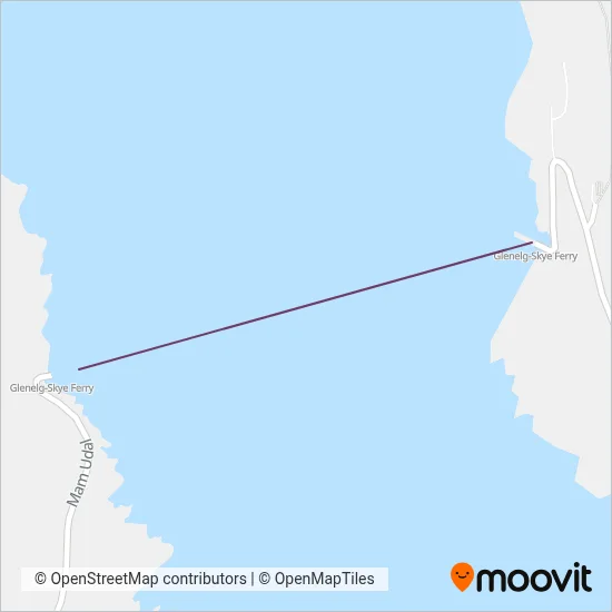 Skye Ferry coverage area map